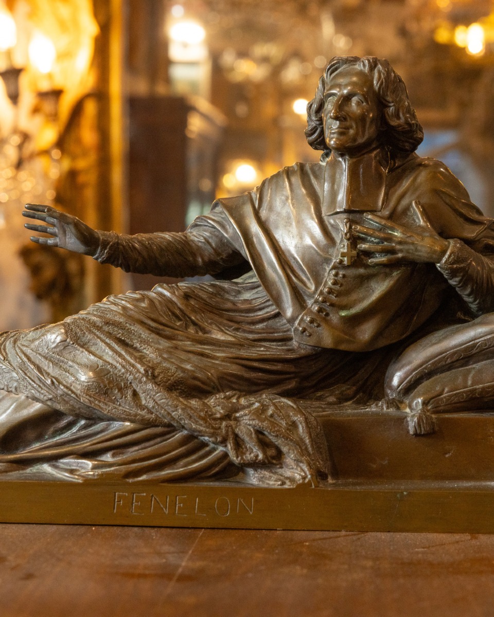 Scultura in bronzo, dettaglio – Bruno Antichità Firenze